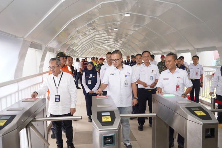Terintegrasi! Kemenhub-KCI Operasikan Skybridge Bogor-Paledang