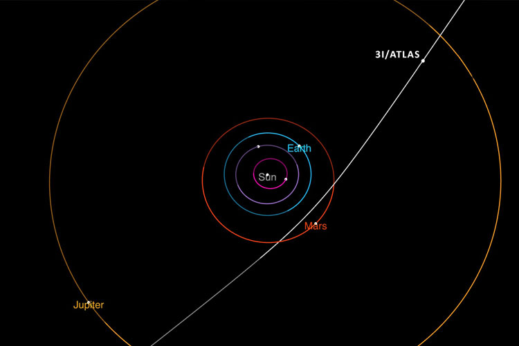 NASA Deteksi Komet Antarbintang Melaju Menuju Tata Surya