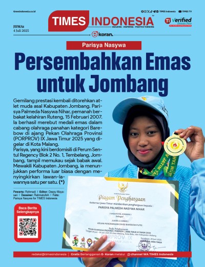 Edisi Jumat, 4 Juli 2025: E-Koran, Bacaan Positif Masyarakat 5.0