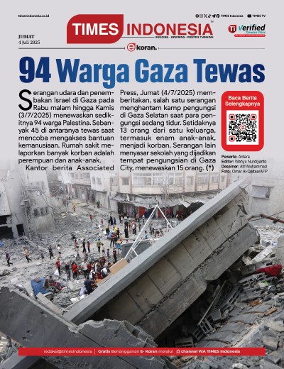 Edisi Jumat, 4 Juli 2025: E-Koran, Bacaan Positif Masyarakat 5.0