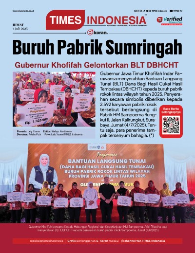 Edisi Jumat, 4 Juli 2025: E-Koran, Bacaan Positif Masyarakat 5.0