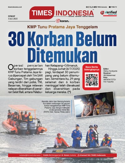 Edisi Jumat, 4 Juli 2025: E-Koran, Bacaan Positif Masyarakat 5.0