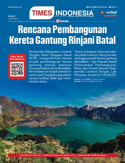 Edisi Jumat, 4 Juli 2025: E-Koran, Bacaan Positif Masyarakat 5.0