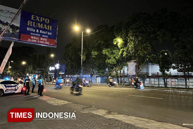 Polresta Malang Kota Tuntaskan Pengamanan Konvoi PSHT hingga Perbatasan Karanglo