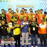 Tim Bola Voli Sidoarjo Raih Juara Umum Porprov Jatim 2025