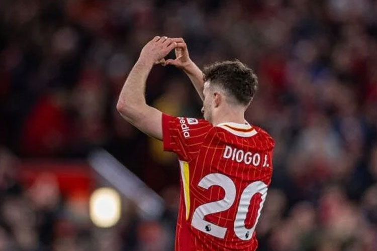 Liverpool Abadikan Nomor 20 untuk Mengenang Diogo Jota