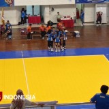 Porprov Jatim 2025, Dukungan Tim Voli Putri Kota Malang Menggema di GOR Ken Arok
