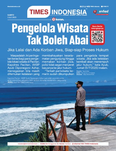 Edisi Sabtu,5 Juli 2025: E-Koran, Bacaan Positif Masyarakat 5.0
