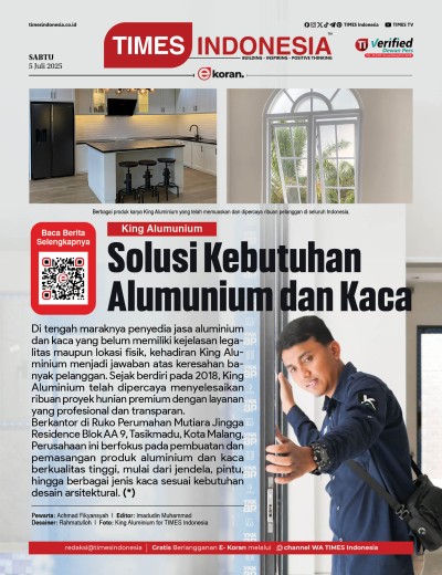 Edisi Sabtu,5 Juli 2025: E-Koran, Bacaan Positif Masyarakat 5.0