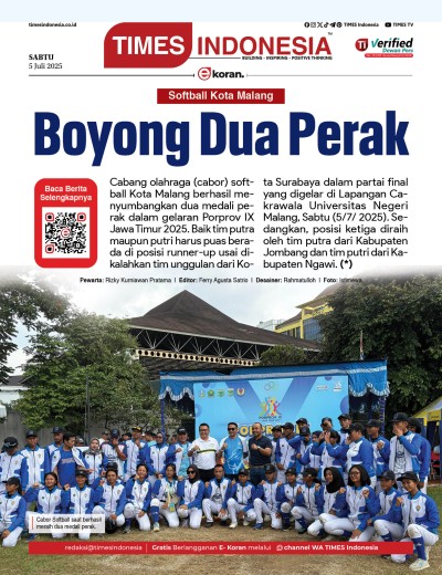 Edisi Sabtu,5 Juli 2025: E-Koran, Bacaan Positif Masyarakat 5.0