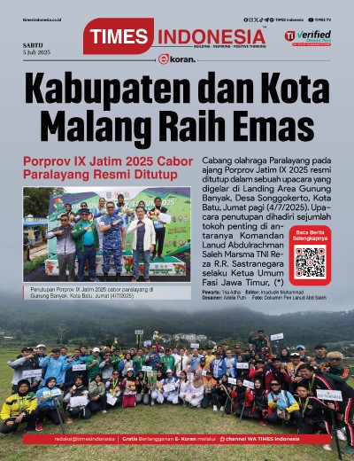 Edisi Sabtu, 5 Juli 2025: E-Koran, Bacaan Positif Masyarakat 5.0