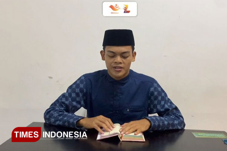 Penampilan salah satu delegasi UKM JQH Unisma Malang dalam acara LIGA MTQ NUSANTARA yang diselenggarakan oleh Komunitas Keluarga Hufaz Universitas Muhammadiyah Surakarta. (FOTO: AJP TIMES Indonesia)