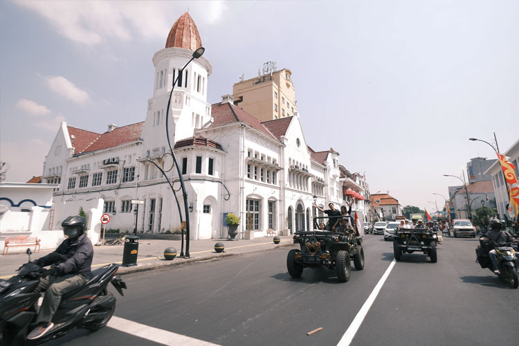 Kota Lama, salah satu destinasi wisata hits yang wajib di coba saat berlibur ke Surabaya. (FOTO: Diskominfo Surabaya)