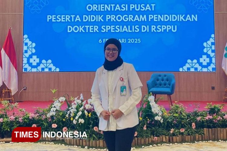Nur Lailatun Ni’mah, alumni Fakultas Kedokteran Unisma Malang saat ini mengikuti PPDS Ilmu Kesehatan Anak di RSAB Harapan Kita, Jakarta, dengan status sebagai awardee beasiswa LPDP Dokter Spesialis Hospital-based tahun 2024. (FOTO: AJP TIMES Indonesia)
