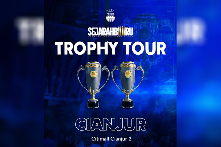 Akhir Pekan Ini, Persib Trophy Tour 2025 Hadir di Cianjur