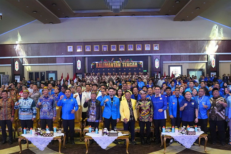 Rapat Pimpinan Nasional (Rapimpurnas) Dewan Pengurus Pusat Komite Nasional Pemuda Indonesia (DPP KNPI) yang berlangsung pada 3–6 Juli 2025 di Palangkaraya. (FOTO: Ist)