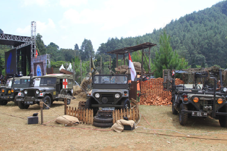 Ribuan Penggemar Jeep Ramaikan Jamnas American Jeep XIII di Coban Rondo Malang
