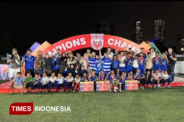 SSB Asal Gresik Sabet Juara 1 Liga Anak Indonesia