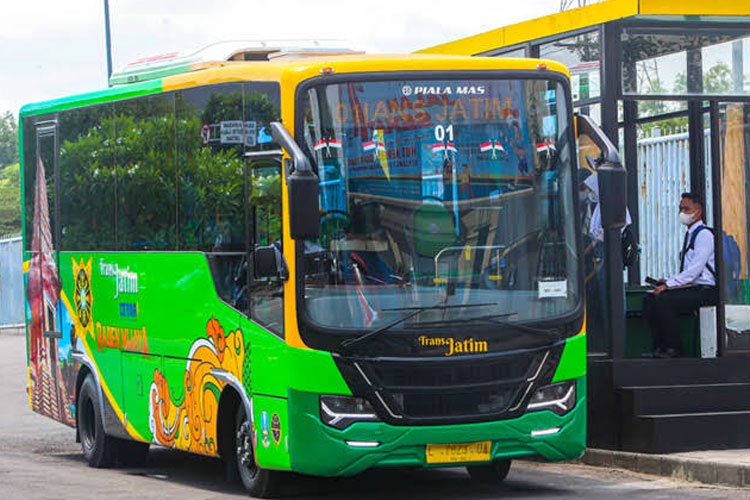 Oktober 2025, 15 Bus Trans Jatim Siap Layani Warga Malang Raya