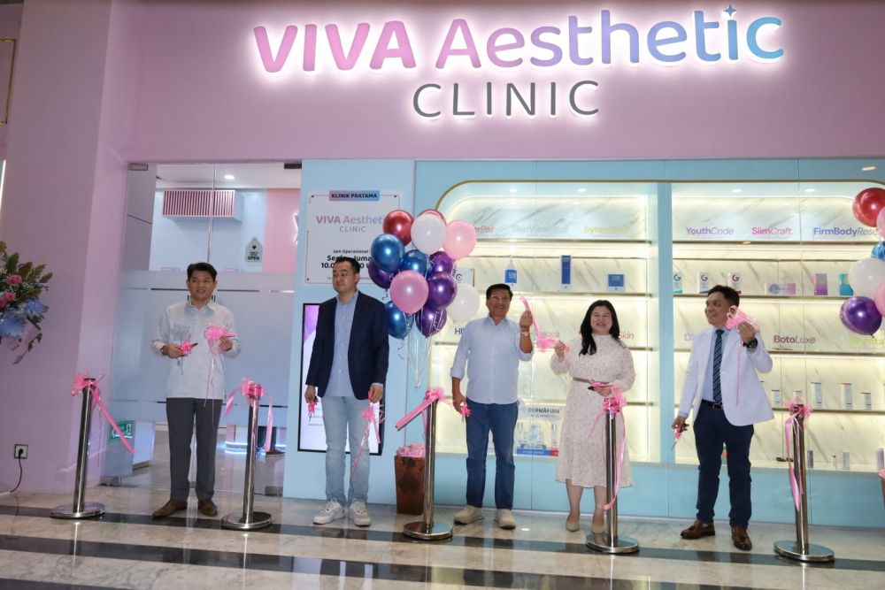 VIVA Aesthetic Clinic Resmi dibuka di Sinarmas Land Plaza. (FOTO: ist)