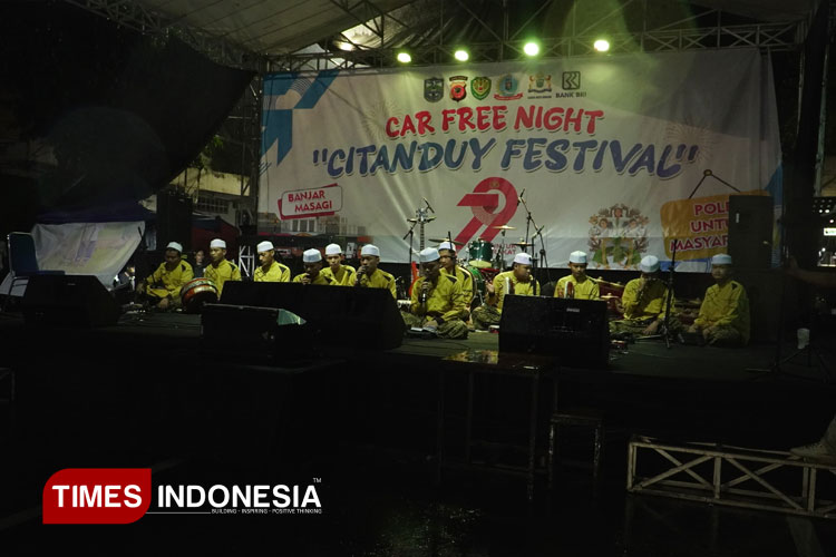 Intip Kemeriahan Car Free Night di Kota Banjar yang Diserbu Ribuan Warga