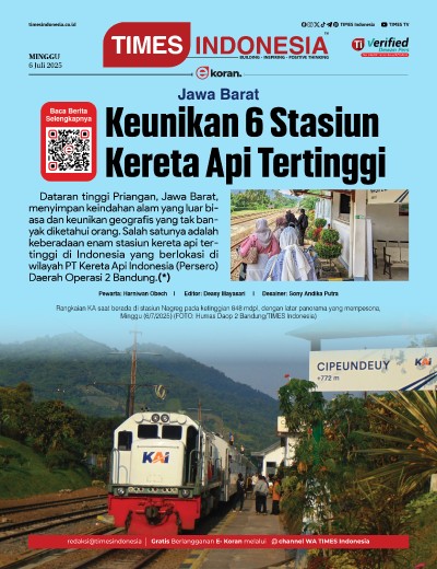 	Edisi Minggu, 6 Juli 2025: E-Koran, Bacaan Positif Masyarakat 5.0