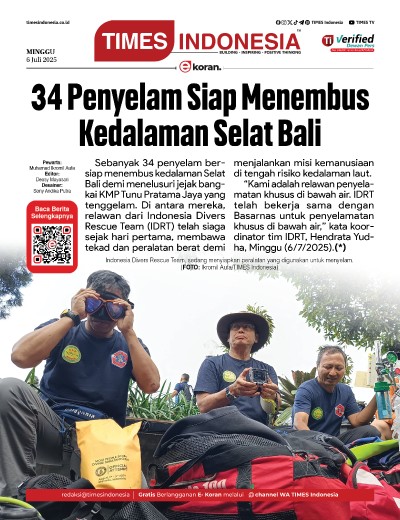 	Edisi Minggu, 6 Juli 2025: E-Koran, Bacaan Positif Masyarakat 5.0