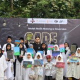 Komunitas Motor Malang Tebar Inspirasi Lewat Seni untuk Anak Panti