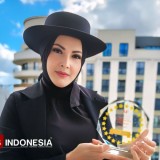 Di Paris, Lea Elfara Raih Penghargaan dari Multiface France International Celebrity Award 2025