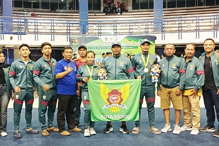 Kota Kediri Tembus 4 Besar Porprov Jatim 2025, 172 Medali dan Ukir Sejarah Baru