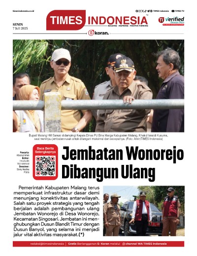 Edisi Senin, 7 Juli 2025: E-Koran, Bacaan Positif Masyarakat 5.0