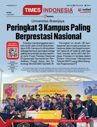 Edisi Senin, 7 Juli 2025: E-Koran, Bacaan Positif Masyarakat 5.0
