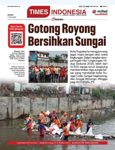 Edisi Senin,7 Juli 2025: E-Koran, Bacaan Positif Masyarakat 5.0