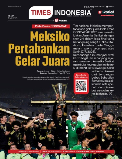 Edisi Senin,7 Juli 2025: E-Koran, Bacaan Positif Masyarakat 5.0