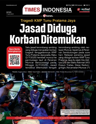 Edisi Senin,7 Juli 2025: E-Koran, Bacaan Positif Masyarakat 5.0