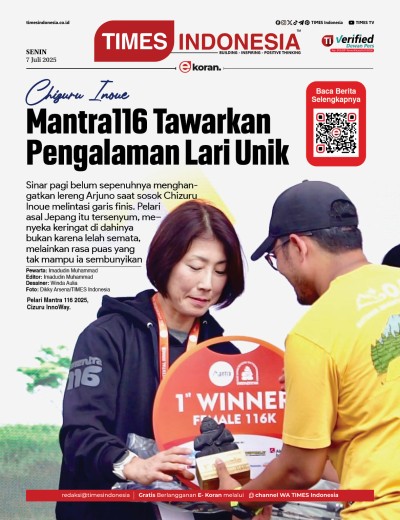 Edisi Senin, 7 Juli 2025: E-Koran, Bacaan Positif Masyarakat 5.0