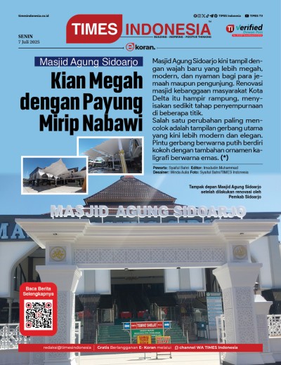 Edisi Senin, 7 Juli 2025: E-Koran, Bacaan Positif Masyarakat 5.0