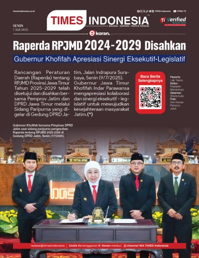 Edisi Senin, 7 Juli 2025: E-Koran, Bacaan Positif Masyarakat 5.0