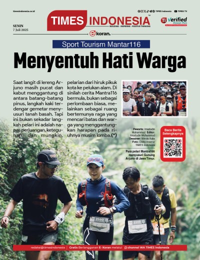 Edisi Senin, 7 Juli 2025: E-Koran, Bacaan Positif Masyarakat 5.0