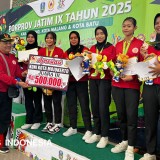 Kota Mojokerto Duduki Peringkat 10 Besar Porprov Jatim 2025