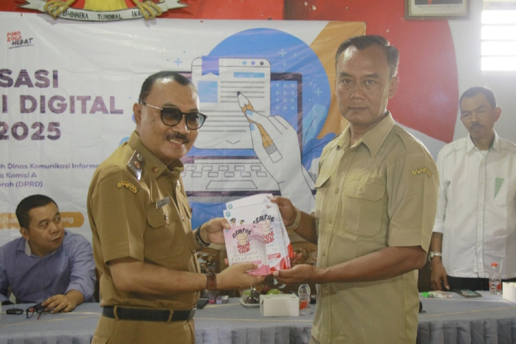Galang Literasi Digital, Diskominfo Ponorogo Sosialisasikan Gempur Rokok Ilegal