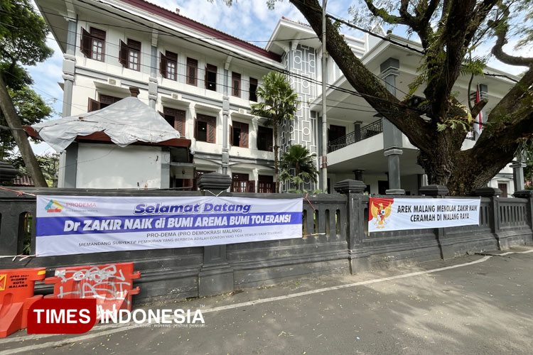 Warga Malang Tolak Kehadiran Zakir Naik, Khawatir Ganggu Kerukunan Umat Beragama