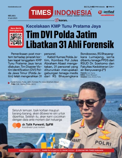 Edisi Selasa, 8 Juli 2025: E-Koran, Bacaan Positif Masyarakat 5.0