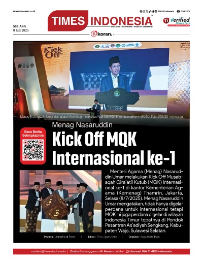 Edisi Selasa, 8 Juli 2025: E-Koran, Bacaan Positif Masyarakat 5.0