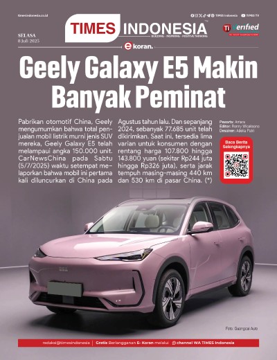 Edisi Selasa, 8 Juli 2025: E-Koran, Bacaan Positif Masyarakat 5.0