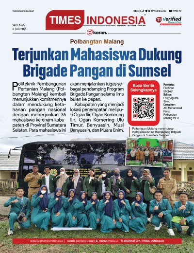 Edisi Selasa, 8 Juli 2025: E-Koran, Bacaan Positif Masyarakat 5.0