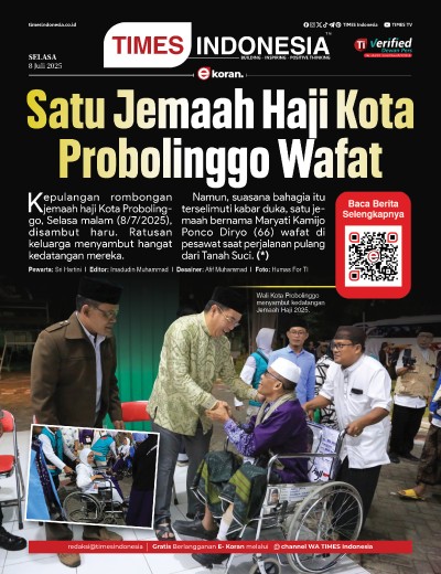 Edisi Selasa, 8 Juli 2025: E-Koran, Bacaan Positif Masyarakat 5.0