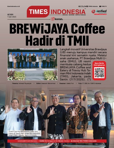 Edisi Senin, 7 Juli 2025: E-Koran, Bacaan Positif Masyarakat 5.0