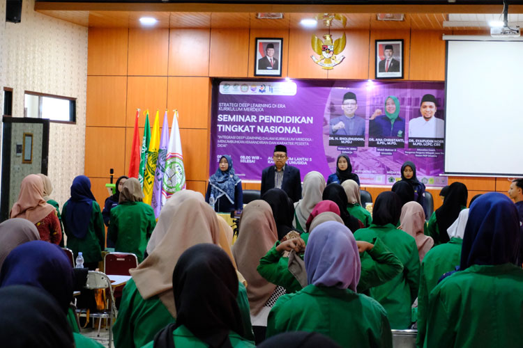 BEM FKIP UNUSIDA Gelar Seminar Nasional Strategi Deep Learning