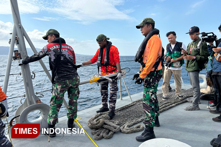 Side Scan Sonar TNI AL Telusuri Jejak KMP Tunu Pratama Jaya di Selat Bali